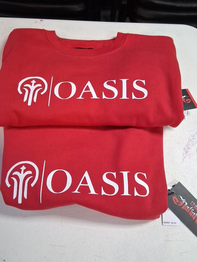 Custom business logo shirt example