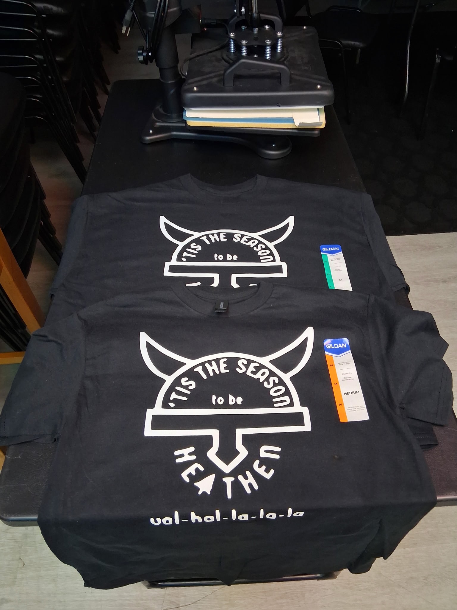 Custom graphic design shirt example